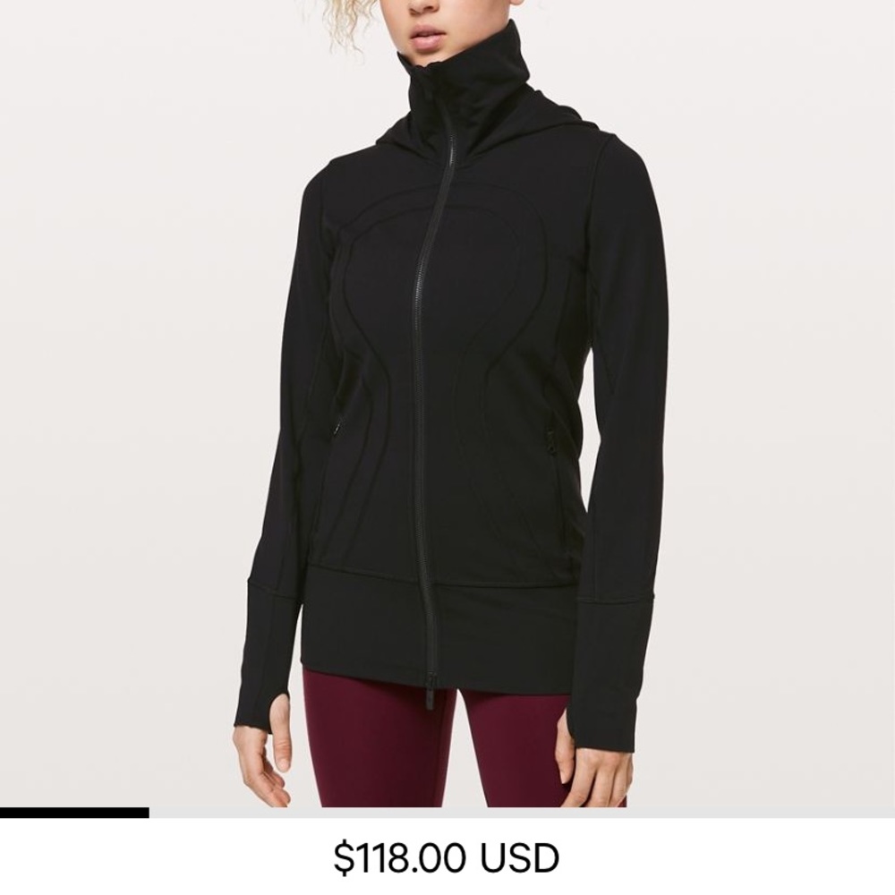 Lululemon In Stride Jacket Black Size 8